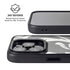 Marbleized Black iPhone 15 Pro Max Kickstand Case