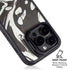 Marbleized Black iPhone 15 Pro Max Kickstand Case