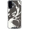 Marbleized Black iPhone 16 Clear Case