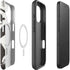 Marbleized Black iPhone 16 Magsafe Impact Case