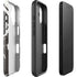 Marbleized Black iPhone 16 Plus Impact Case