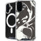 Marbleized Black iPhone 16 Plus MagSafe Case