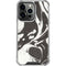 Marbleized Black iPhone 16 Pro Clear Case