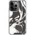 Marbleized Black iPhone 16 Pro Clear Case