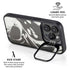 Marbleized Black iPhone 16 Pro Max Kickstand Case