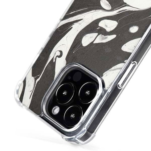 Marbleized Black iPhone 16 Pro Max MagSafe Case