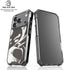 Marbleized Black iPhone 18 Pro Clear Case