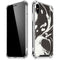 Marbleized Black iPhone X/XS Clear Case