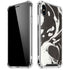 Marbleized Black iPhone X/XS Clear Case