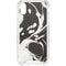 Marbleized Black iPhone XS Clear Case