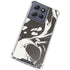 Marbleized Black Moto G 5G (2025) Clear Case