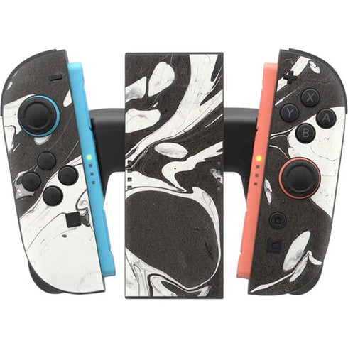 Marbleized Black Nintendo Switch 2 (2025) Joy-Con Controller Skin