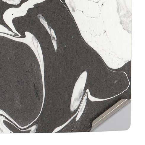 Marbleized Black PS5 Slim Digital Edition Console Skin