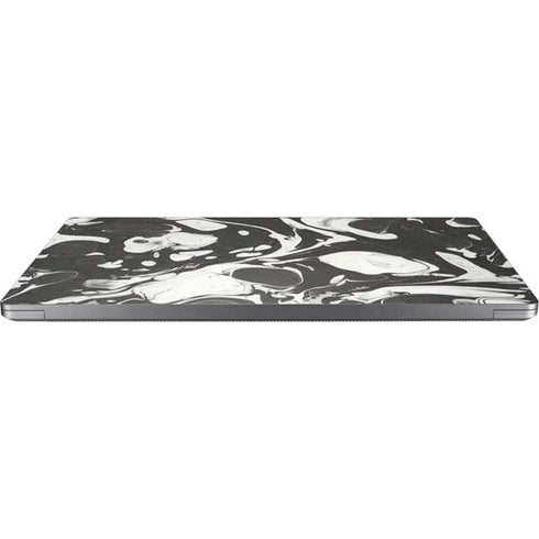 Marbleized Black Laptop Skins