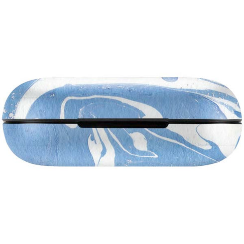 Marbleized Blue Amazon Echo Buds Skin