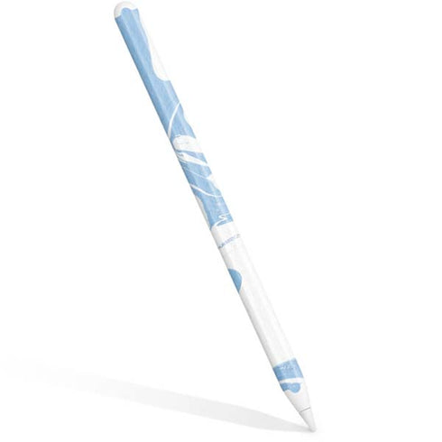 Marbleized Blue Apple Pencil (2nd Gen 2019) Skin