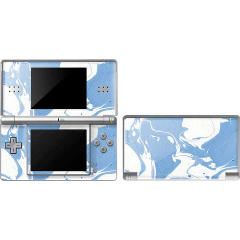 Marbleized Blue Nintendo Skins