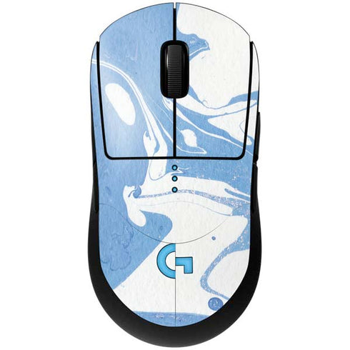 Marbleized Blue G Pro Wireless Gaming Mouse Skin