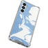 Marbleized Blue Galaxy A16 5G Clear Case