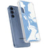 Marbleized Blue Galaxy A35 5G Clear Case