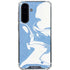 Marbleized Blue Galaxy A36 5G Clear Case