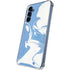 Marbleized Blue Galaxy A55 5G Clear Case