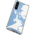 Marbleized Blue Galaxy S24 FE Clear Case