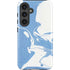 Marbleized Blue Galaxy S25 Impact Case