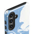 Marbleized Blue Galaxy S25 Impact Case