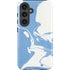 Marbleized Blue Galaxy S25 Plus Impact Case