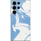 Marbleized Blue Galaxy S25 Ultra Skin