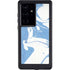 Marbleized Blue Galaxy S24 Ultra Waterproof Case