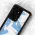 Marbleized Blue Galaxy S24 Ultra Waterproof Case