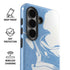 Marbleized Blue Galaxy S26 Impact Case