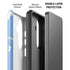 Marbleized Blue Galaxy S26 Impact Case