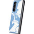 Marbleized Blue Galaxy Z Fold5 5G Skin