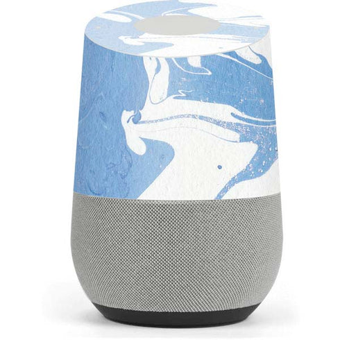 Marbleized Blue Google Home Skin