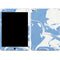 Marbleized Blue iPad Skins