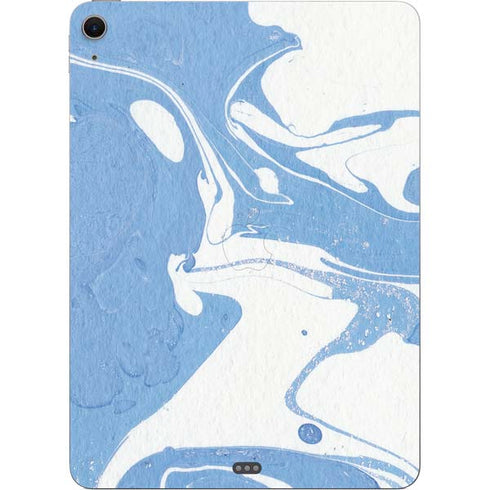 Marbleized Blue Apple iPad Air Skin