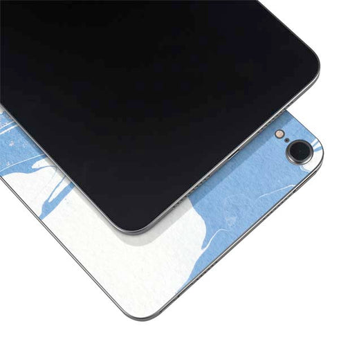 Marbleized Blue Apple iPad Mini Skin