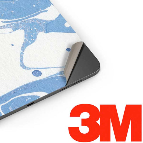 Marbleized Blue Apple iPad Pro Skin