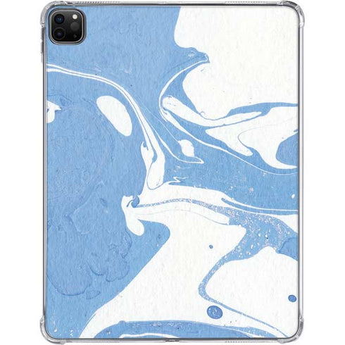 Marbleized Blue iPad Pro 11in (2024) Clear Case