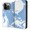 Marbleized Blue iPhone 13 Pro Folio Case