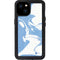 Marbleized Blue iPhone 15 Plus Waterproof Case