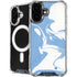 Marbleized Blue iPhone 16 Plus MagSafe Case