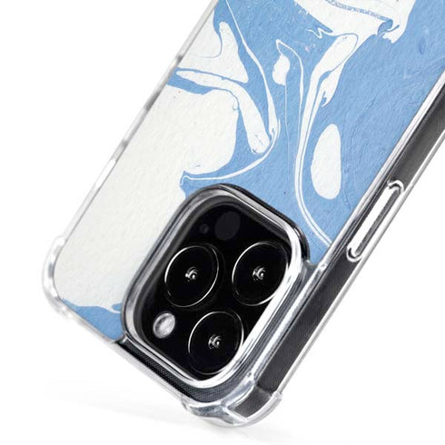 Marbleized Blue iPhone 16 Pro MagSafe Case