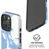 Marbleized Blue iPhone 16 Pro Magsafe Impact Case