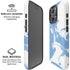 Marbleized Blue iPhone 16 Pro Magsafe Impact Case