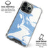 Marbleized Blue iPhone 16 Pro Max Clear Case