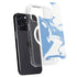 Marbleized Blue iPhone 16 Pro Max MagSafe Case